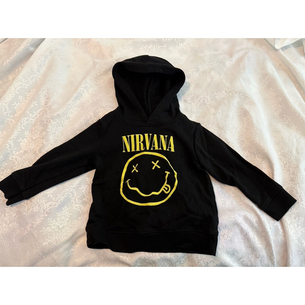 NIRVANA (2021) Unisex Baby Toddler Pullover Cotton On Sweatshirt Hoodie Size‎ 2T